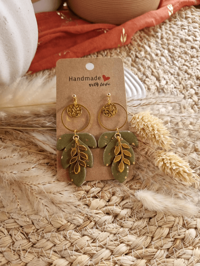 Boucles d&#039;oreilles Tropik